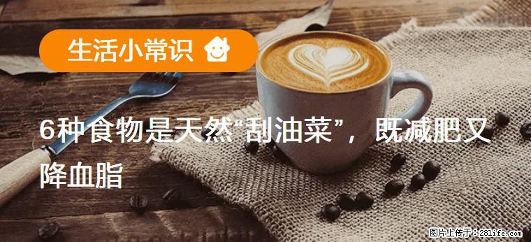 【生活小常识】6种食物是天然“刮油菜”，既减肥又降血脂 - 崇左生活资讯 - 崇左28生活网 chongzuo.28life.net